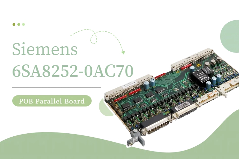 Maximice la eficiencia con la placa paralela Siemens 6SA8252-0AC70