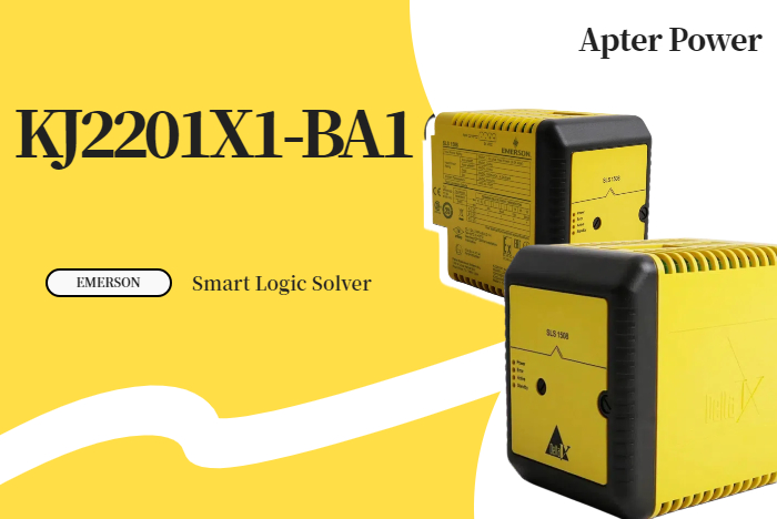 Liberando el poder de la automatización: el solucionador lógico inteligente EMERSON KJ2201X1-BA1 CS3202