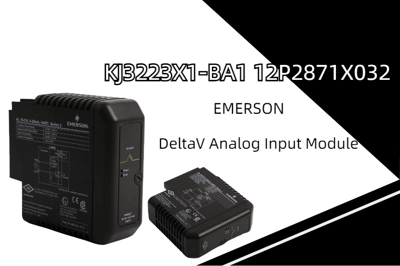 Precisión de desbloqueo: módulo de entrada analógica DeltaV EMERSON KJ3223X1-BA1 12P2871X032